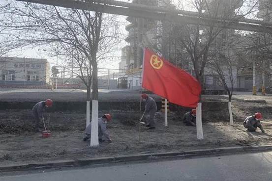 托克逊能化电石厂质检中心活动现。ɡ钊笄 摄）